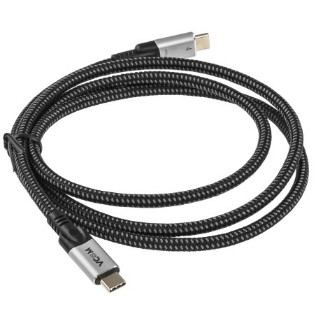Кабель USB4 TCM--TCM, 5K@60Hz, 40Gbps, PD 240W, 5A, VCOM, 1.2м