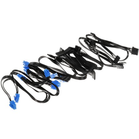 Блок питания ExeGate Gaming Standard 800PGS RTL (EX285974RUS), 800Вт, 140мм, модульный, черный