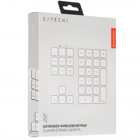 Цифровой блок Satechi ST-XLABKS беспроводной, Bluetooth, серебристый