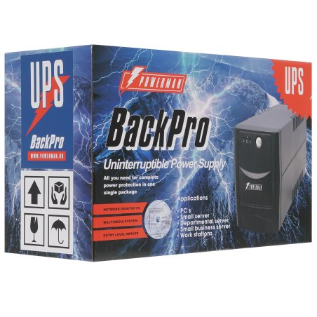 Источник бесперебойного питания UPS POWERMAN Back Pro 650, line-interactive