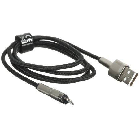 Кабель Baseus Cafule 1m черный (CALJK-A01)