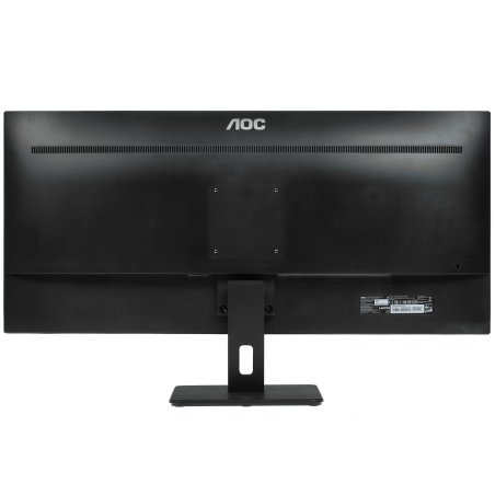 Монитор 34" AOC U34E2M VA 3440x1440, 100 Гц, 4 мс, 21:9, 300 кд/м2, 2xHDMI, 1xDP, 1x3.5 мм, черный