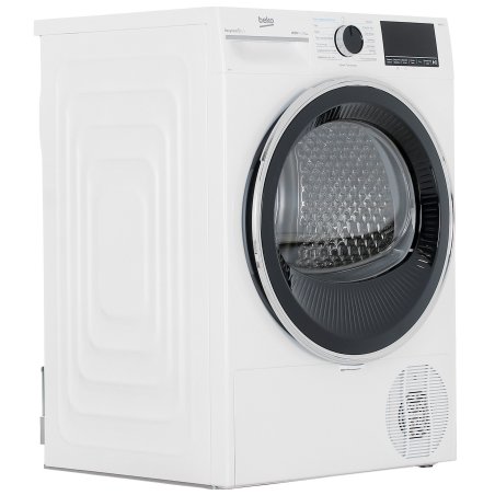 Сушильная машина Beko B5T69233 белый, 9 кг, сушка - тепловой насос, программ - 15, 59.8 x 84.6 x 60.5 см