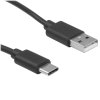 Шнур USB Rexant 3.1 type C (male)-USB 2.0 (male) 1м