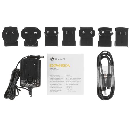 Внешний HDD 3.5" Seagate Expansion, 10TB, USB 3.2 Gen 1 Type-A, 5400 rpm, черный