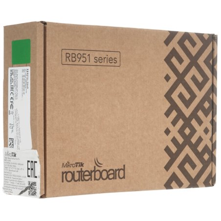 Роутер беспроводной MikroTik RB951UI-2HND N300 10/100BASE-TX белый