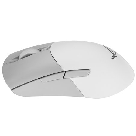 Мышь беспроводная/проводная ASUS ROG Keris Wireless AimPoint белый, 36000 dpi, радиоканал, Bluetooth, USB, кнопки - 5