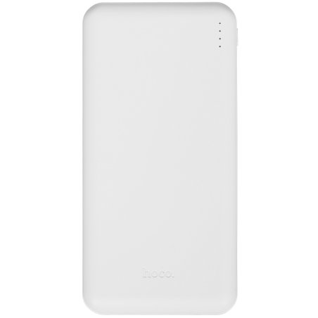 Портативный аккумулятор Hoco J100 High-ranking 10000mAh 2.1A 2xUSB-A белый (J100 HIGH-RANKING WHITE)