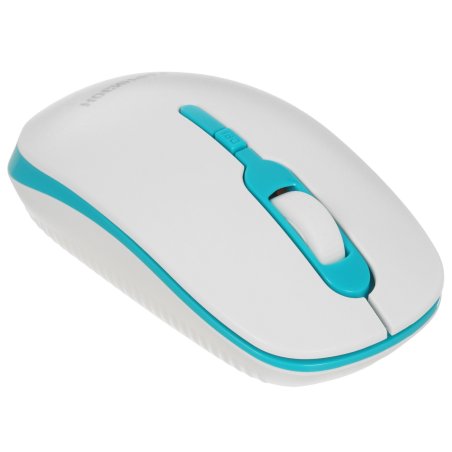 Мышь беспроводная Гарнизон GMW-460-2 белый/бирюзовый, 1600 dpi, радиоканал, USB, кнопки - 4
