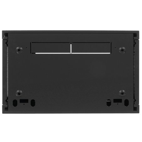 Шкаф настенный Lanmaster Next TWT-CBWNG-6U-6X4-BK 6U 550x450 мм пер. дв. стекл съемные бок. пан. 60 кг черный