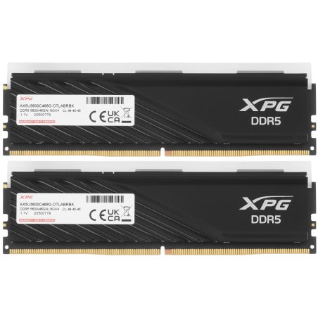 Модуль памяти DIMM DDR5-5600 16GB (8GBx2) AX5U5600C468G-DTLABRBK ADATA