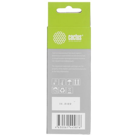 Чернила Cactus CS-GI490BKB черный100мл для Canon Pixma G1400/G2400/G3400