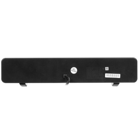 Мини саундбар Genius SoundBar 100. Ультракомпактный. Выходная мощность 6Вт. Тип подключения: USB. Частотная характеристика: 110-20000Гцz. Встроенный регулятор громкости. Аудиовыход 3,5 мм. черный