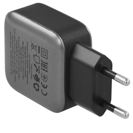 Сетевое зарядное устройство BOROFONE BA46A Premium, один порт USB, один порт Type-C, PD, 18W, 5V, 3.0A, черный