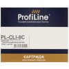 Картридж струйный ProfiLine PL-CLI-8C для принтеров Canon Pixma iP3300/iP6600D/MP950 с чипом Cyan водн