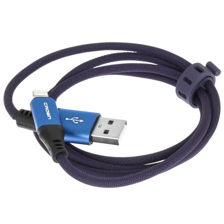 Кабель Crown USB - Lightning CMCU-3103L blue