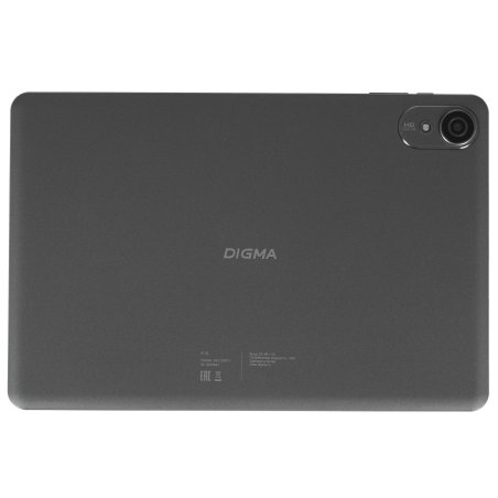 Планшет Digma K10 T606 (1.6) 8C RAM4Gb ROM64Gb 10.1" IPS 1280x800 4G 2Sim Android 14 серый 5Mpix 2Mpix BT WiFi microSD 1Tb 5000mAh