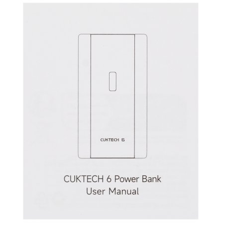 Портативный аккумулятор CUKTECH PB060 6000mAh 55W золотистый