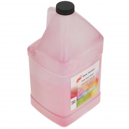 Тонер Static Control OKIUNIV3-1KG-M пурпурный флакон 1000гр. для принтера Oki C3300N/5500