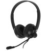 Гарнитура Oklick HS-M500 чёрный, проводная, USB