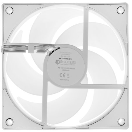 Вентилятор для корпуса ID-COOLING AS-120-ARGb-W TRIO (3 pcs, 120мм, 2000rpm, 58.0 CFM, 27.2 дБ, PWM 4-pin, ARGb, белый) (AS-120-ARGb-W TRIO)