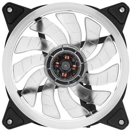 Вентилятор для корпуса Digma DFAN-FRGb3 черный, 120 мм, 1200 об/мин, 23 дБ, 4 pin