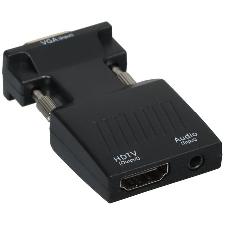 Переходник VCOM CA337A VGA(M)+audio+microUSB --> HDMI(F)1080*60Hz