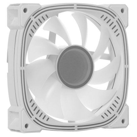 Вентилятор для корпуса Formula Nulight 12WH ARPW ARGb белый, 120 мм, 1500 об/мин, 25.34 дБ, 4 pin