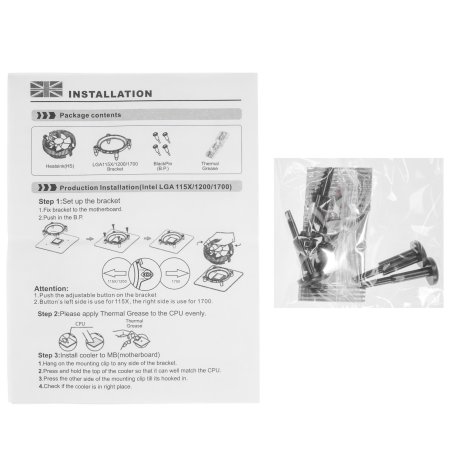 Кулер для процессора Crown CM-90 v2 серебристый/синий, 90 мм, алюминий, 2000 об/мин, 20 дБ, 3 pin, 95 Вт, 57 мм