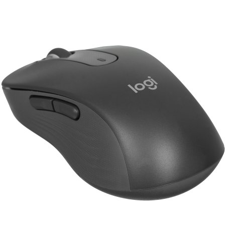 Мышь беспроводная Logitech Signature M650 L графитовый, 4000 dpi, радиоканал, Bluetooth, USB, кнопки - 5