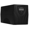 Источник бесперебойного питания SMARTWATT UPS SAFE PRO 1000 черный 1000/600 ВА/Вт, линейно-интерактивный, напольный/настенный, LED индикация, Shuko CEE7/4 - 8 шт. (4 шт. с резервным питанием, 4 шт. - сетевой фильтр)