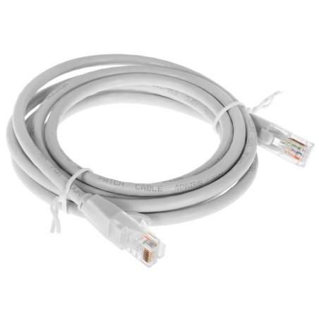Патч-корд Vention прямой UTP cat.6, RJ45 - 2м. Серый