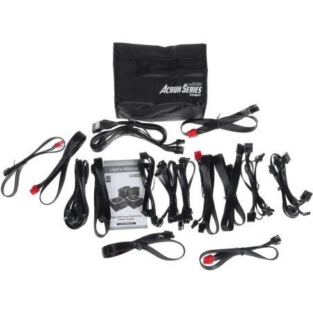 Блок питания Zalman GigaMax III 850W Retail (ZM850-GV3), 850Вт, 80 PLUS Bronze, 120мм, черный