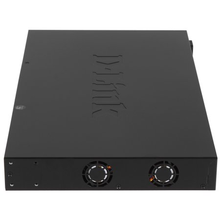 Коммутатор D-Link DGS-1250-28XMP/A1A, L2 Smart Switch with 24 10/100/1000Base-T ports and 4 10Gbase-X SFP+ ports (24 PoE ports 802.3af/802.3at (30 W), PoE Budget 370W).16K Mac address, 802.3x Flow Control, 4K