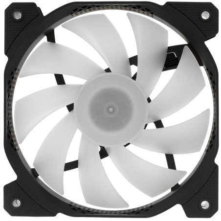 Вентилятор корпусной Formula Floe SE 12BK ARPW Reverse ARGB, 120 мм, 1500 об/мин, 27.5 дБ, 4-pin PWM, ARGB, реверсный