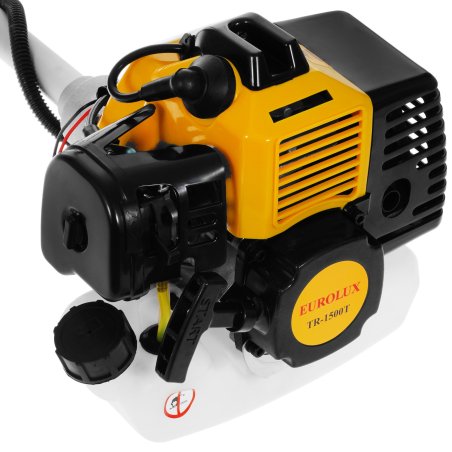 Бензиновый триммер Eurolux TR-1500T 70/2/17 2-х тактный, 1,5 кВт, ширина 255мм, бак 700мл, 7кг