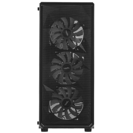 Компьютерный корпус 1STPLAYER FD3 Black/ATX/4x120мм LED fans inc./FD3-BK-4F1