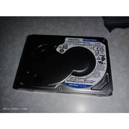 Жесткий диск Western Digital HDD SATA3 5Tb 2.5" Blue 4800 RPM 128Mb 1 year warranty (replacement ST5000LM000)