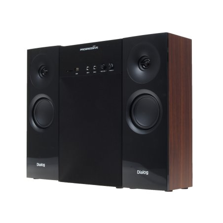 Колонки Dialog Progressive AP-100016 ВтBluetooth коричневый