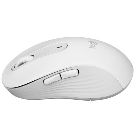 Мышь беспроводная Logitech Signature M650 L белый, 4000 dpi, радиоканал, Bluetooth, USB, кнопки - 5