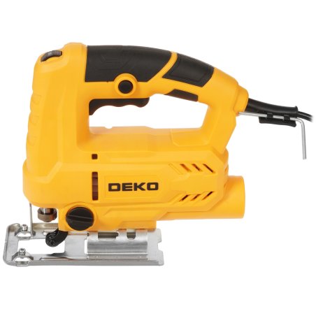 Лобзик электрический Deko DKJS850 850Вт 3000ходов/мин от электросети (кейс в комплекте)