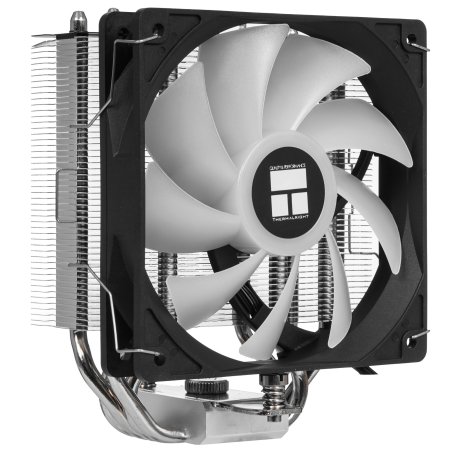 Кулер для процессора Thermalright Burst Assassin 120 SE черный/серебристый (4-pin PWM, 148мм, Al/Cu, 6x6мм, 1x120мм, 66.17CFM, 25.6dBA, 1550RPM, S: 1851/1700/1200/115X, AM5/AM4)