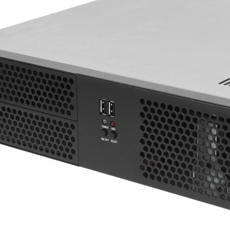 Серверный корпус ExeGate Pro EX284980RUS 2U650-08 (RM 19", высота 2U, глубина 650, БП 800ADS, 2*USB)