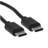 Кабель USB2.0 Гарнизон GCC-USB2-CMCM-6, Type-C/Type-C, 3А, 45Вт, PD/QC3.0, медь, 1.8м, черный, пакет