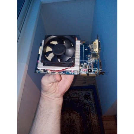 Вентилятор для корпуса Gembird FANPS черный, 80 мм, 2600 об/мин, 27 дБ, 2 pin