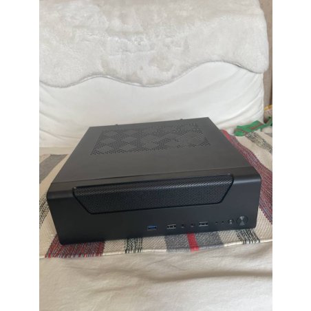 Компьютерный корпус Desktop ExeGate FL-102-TPS300 (mini-ITX, БП TPS300 с вент. 8см, 2*USB + 1*USB 3.0, аудио, черный)
