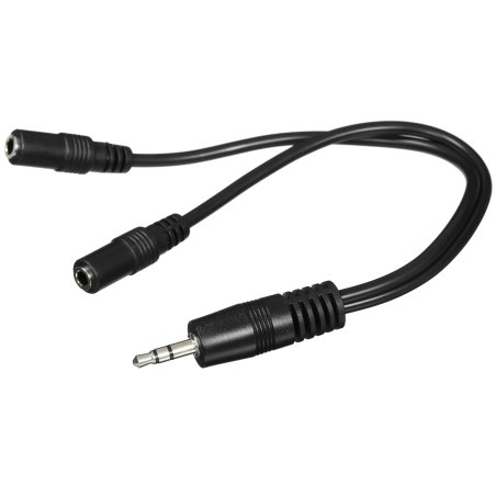 Кабель-адаптер 3.5ST(M)/2*3.5 ST(F), 0.2метра VCOM <CV203> Кабель-адаптер 3.5ST(M)/2*3.5 ST(F), 0.2метра VCOM <CV203>