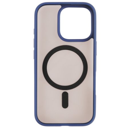 Чехол (клип-кейс) uBear для Apple iPhone 16 Pro Cloud with MagSafe синий (CS432DB63PMT-I24M)