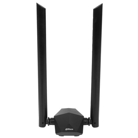 Сетевой адаптер Dahua DH-NC1800 /Wi-Fi 802.11ax/2.4 ГГц до 574 Мбит.с + 5 ГГц до 1201 Мбит.с/2 антенны/USB 3.0/черный (DH-NC1800)