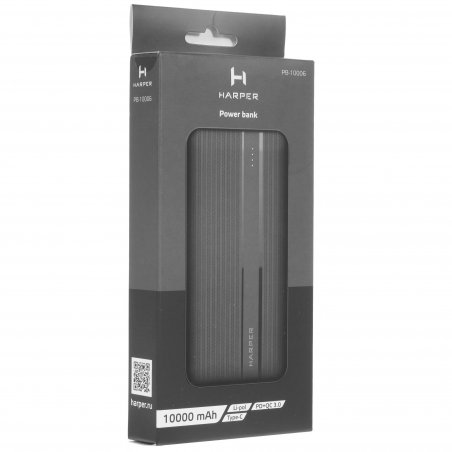 Портативный аккумулятор Harper PB-20006 черный